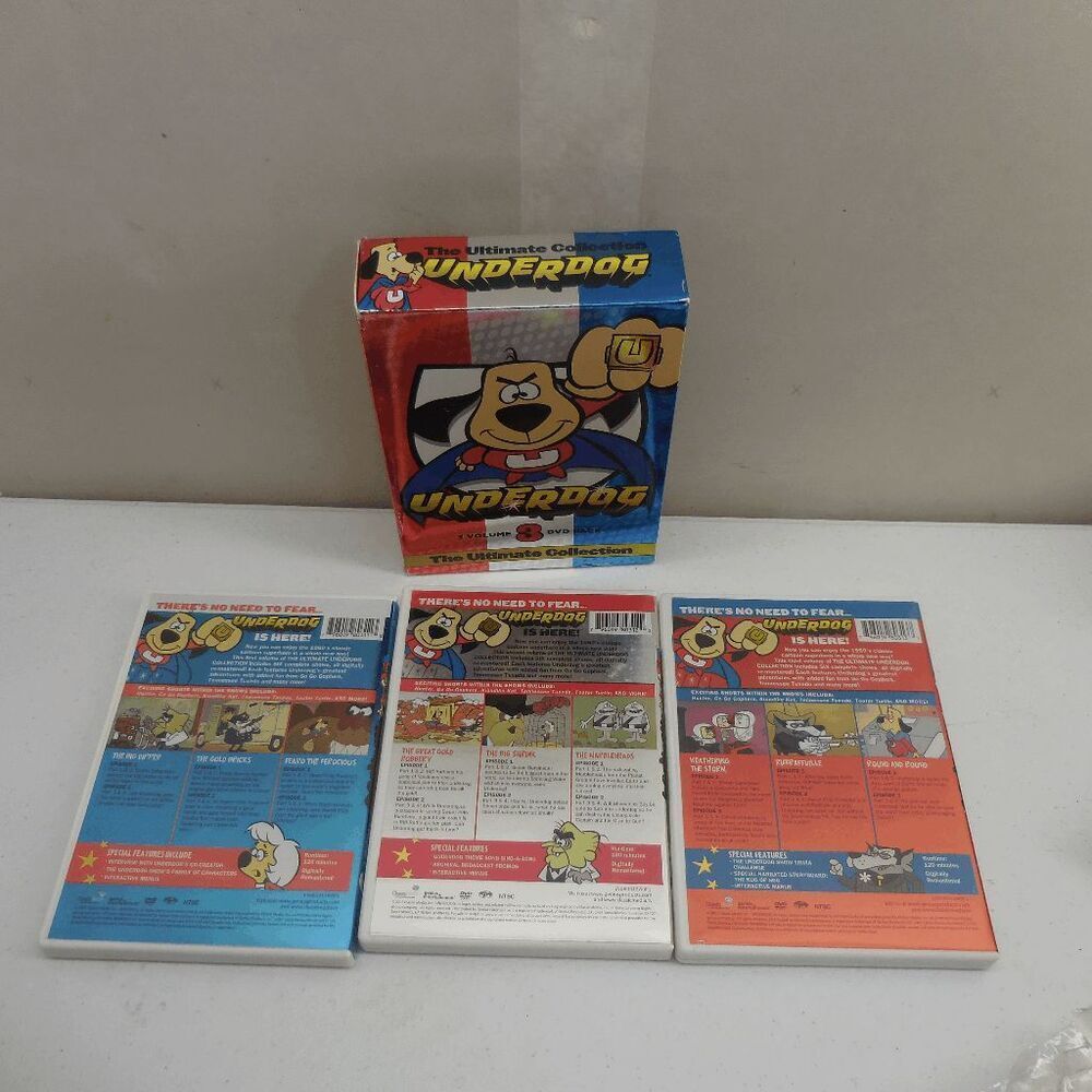 Underdog The Ultimate Collection 3 Volume DVD Box Set - Picture 2 of 7